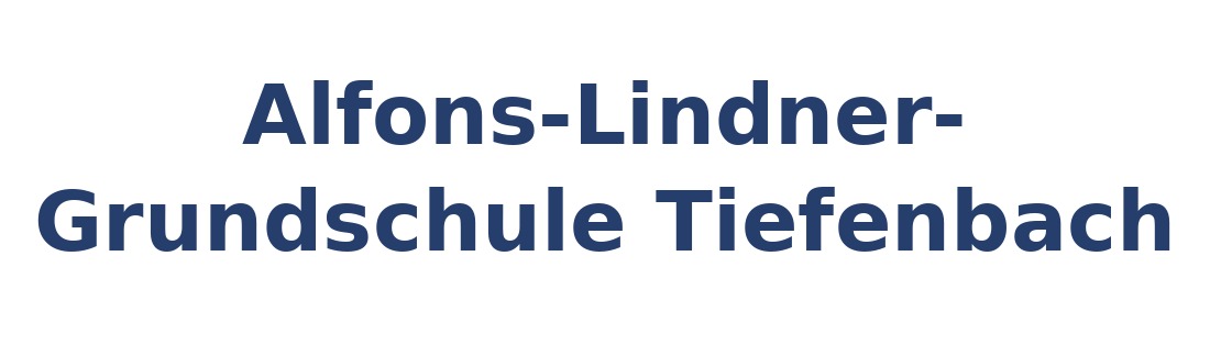 Alfons-Lindner-Grundschule Tiefenbach Logo