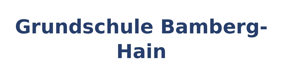 Grundschule Bamberg-Hain Logo