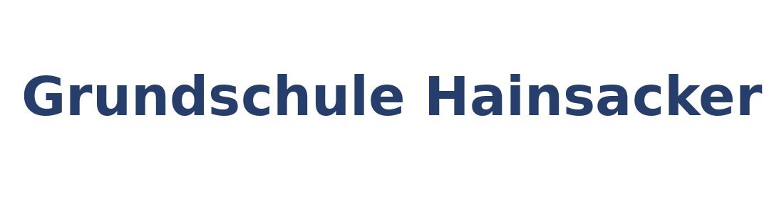 Grundschule Hainsacker Logo