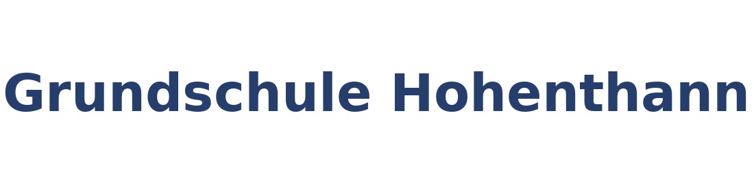 Grundschule Hohenthann Logo
