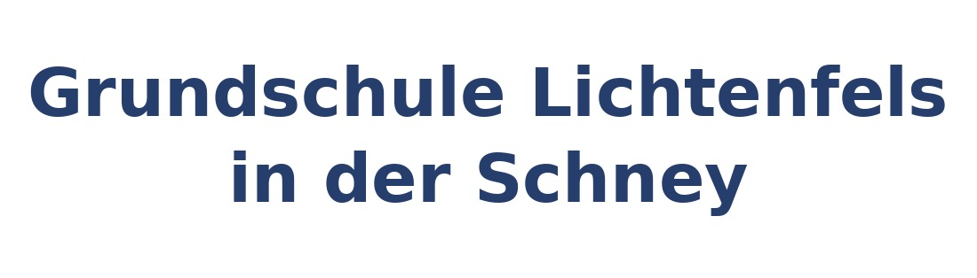 Grundschule Lichtenfels in der Schney Logo