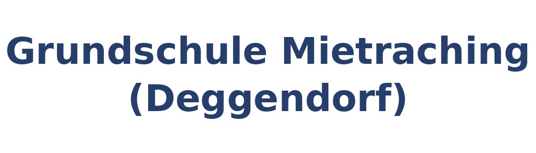 Grundschule Mietraching (Deggendorf) Logo
