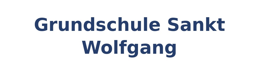 Grundschule Sankt Wolfgang Logo