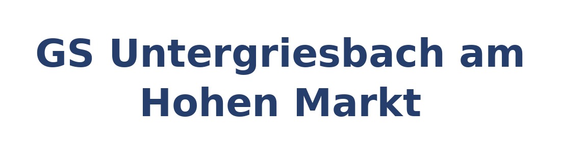 GS Untergriesbach am Hohen Markt Logo