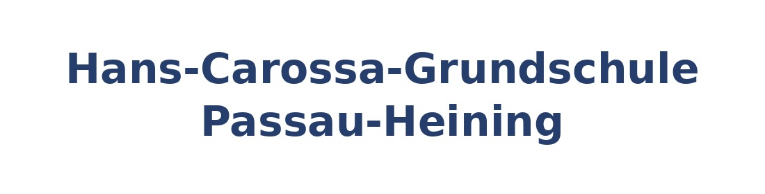 Hans-Carossa-Grundschule Passau-Heining Logo