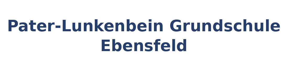 Pater-Lunkenbein Grundschule Ebensfeld Logo